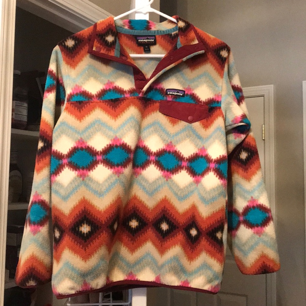Patagonia women fleece pullover Synchilla
